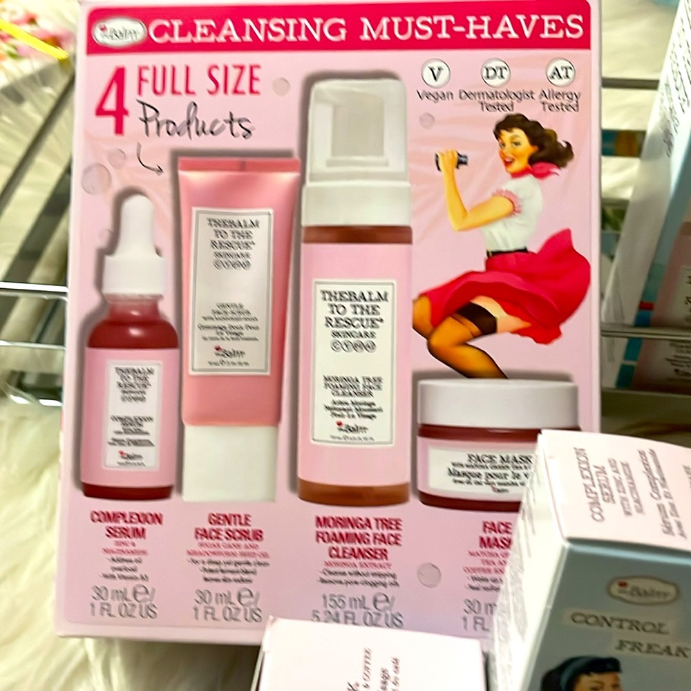 🌸🎀THE BALM®️Beautiful Limited Edition Set of 4 Full Size Products🎀🌸